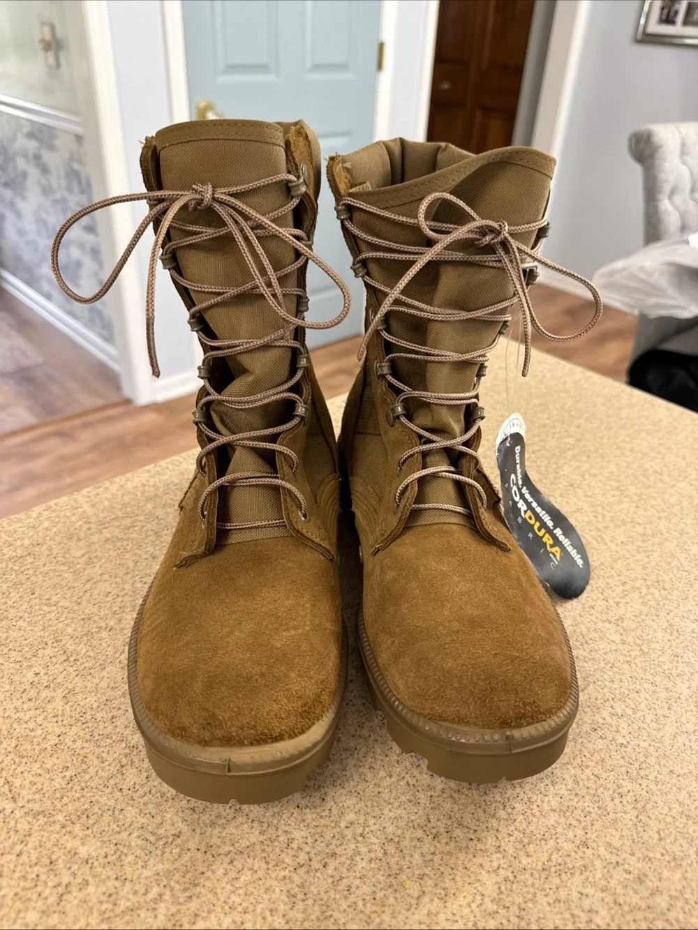 MCRAE GEN 2 HOT WEATHER COYOTE MILITARY VIBRAM® PANAMA OUTSOLE BOOTS 8290 9.5 W